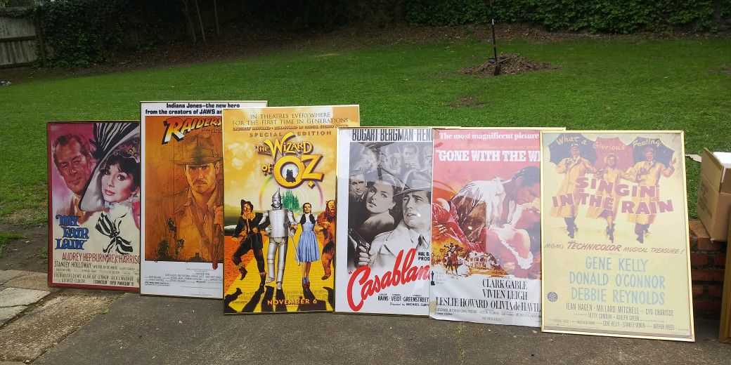 Vintage Movie Theater Posters For Sale 