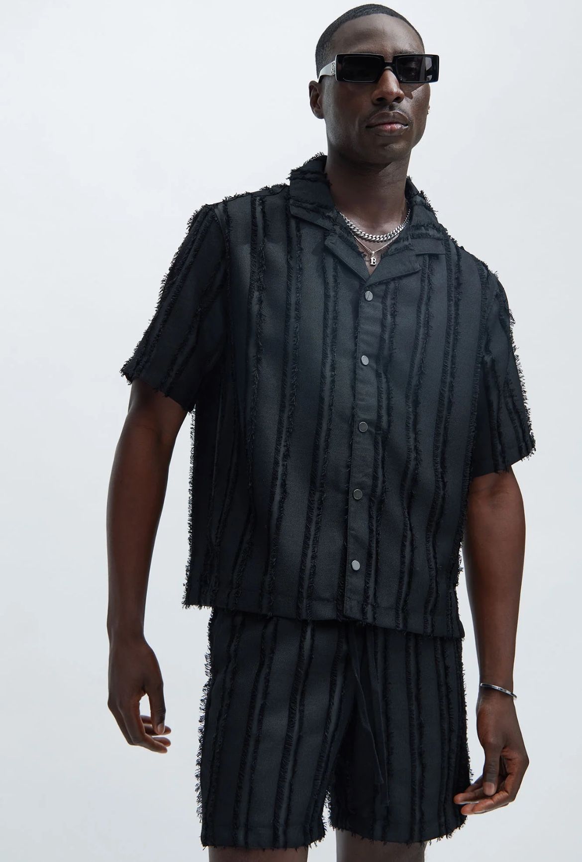 black cuban shirt