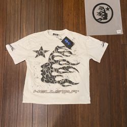 Hellstar Glitter P2P T-Shirt 'Black'