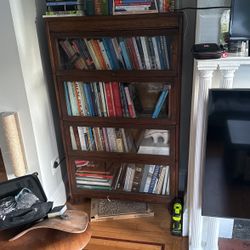 Vintage Lawyers Bookcase 