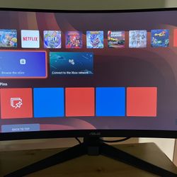 Asus Tuf Curved 32” Gaming Monitor