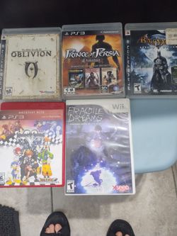 PlayStation 3 games with one Wii game