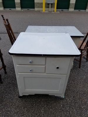 Antique Vintage Small Hoosier Cabinet For Sale In Chesapeake Va