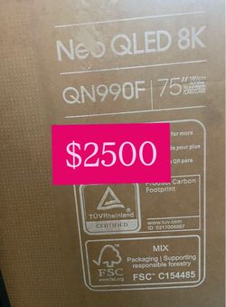 Samsung - 75” Class QN990F Series Neo QLED 8K Mini LED SamsungVision AI Smart Tizen TV