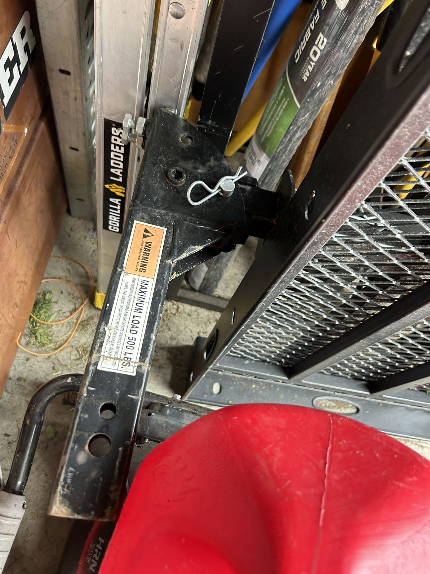 Hitch Cargo Carrier Lawn Lower