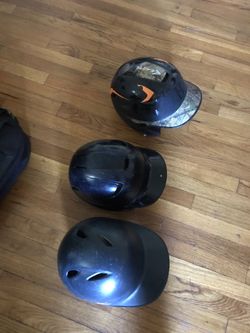 Baseball helmets