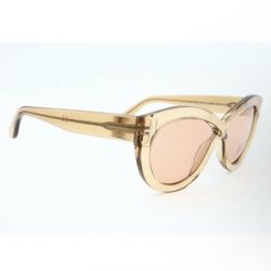 Tom Ford Diane-02 Clear Brown Sunglasses