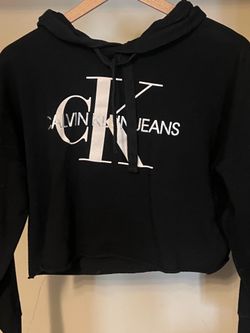Women’s Calvin Klein zip up sweatshirt w hood