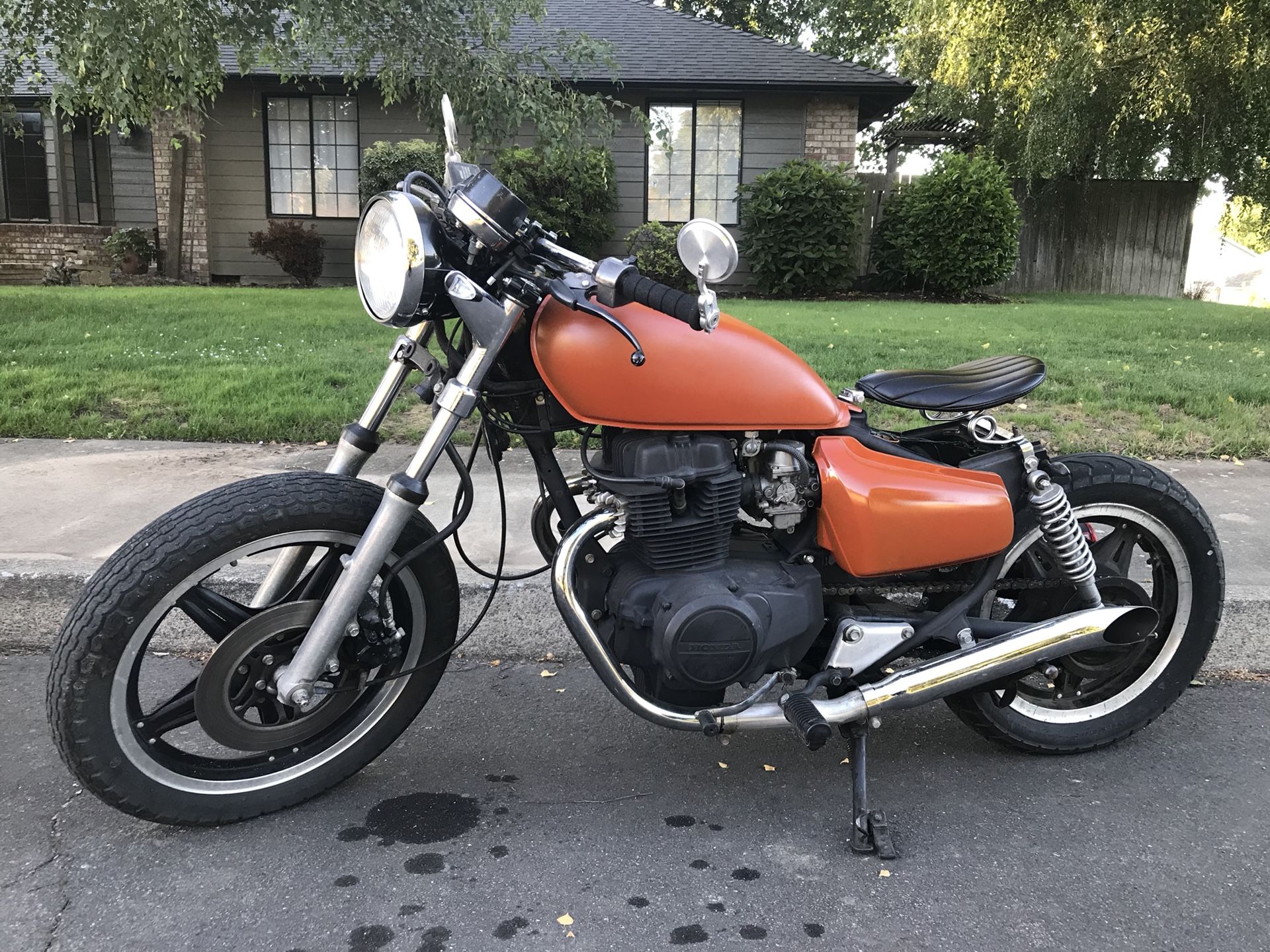 Bobber: 1980 Honda CM400t Motorcycle