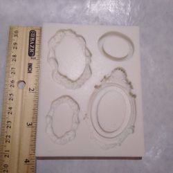 Silicon Mold For Fondant Or Chocolate $8