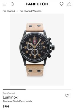 Luminox watch