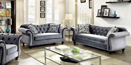 💎 Luxurious and glamorous Set @JORDAN HOME FURNITURE 💎 Take it home w/$53 down ask me how 🙋🏻‍♀️