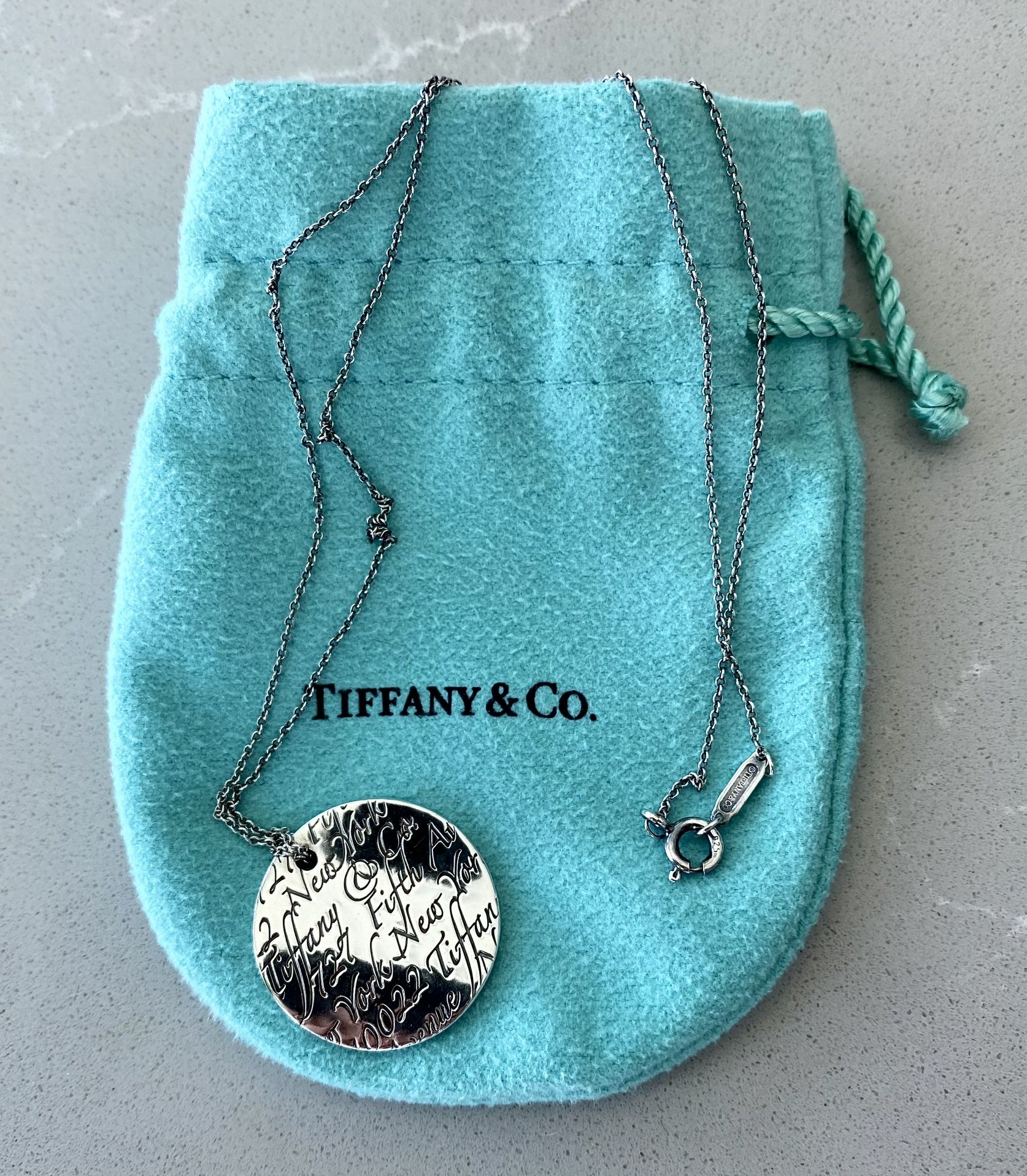 Tiffany&co Sterling Silver Necklace