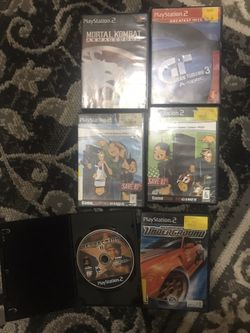 Ps2 games only bundle