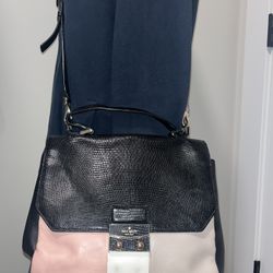 Kate Spade Violet Drive Stripe Kinslee Satchel
