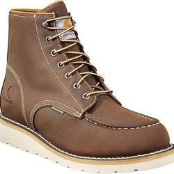 NEW Size 7.5 Or 8 Wide Or 11.5 Wide Work Boots Carhartt Men Waterproof Wedge Steel Toe Boot