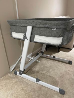 Simmons Kids By The Bed City Sleeper Bassinet for Twins