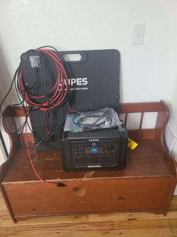 OUPES 2000W Mega 1 Solar Generator Kit with 240W
Panel Included,