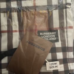 Size Medium Burberry Shorts