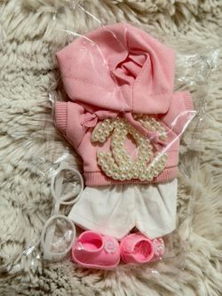 4pc 15cm-17cm doll outfit set perfect for Labubu and similar size