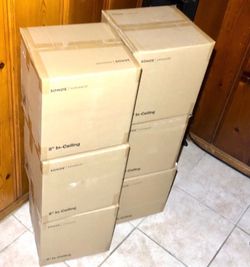 Sonos by Sonance 8” In Ceiling Speakers. Pair.  New.  Includes Warranty.   INCL8WW1.