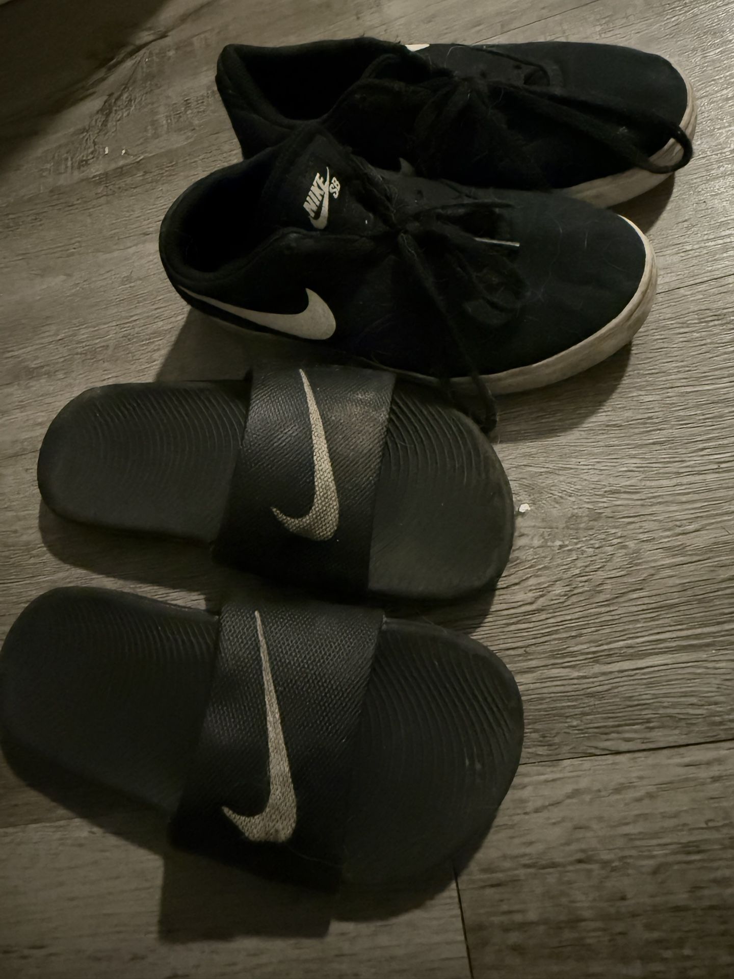 Nike Shoes and Slides
