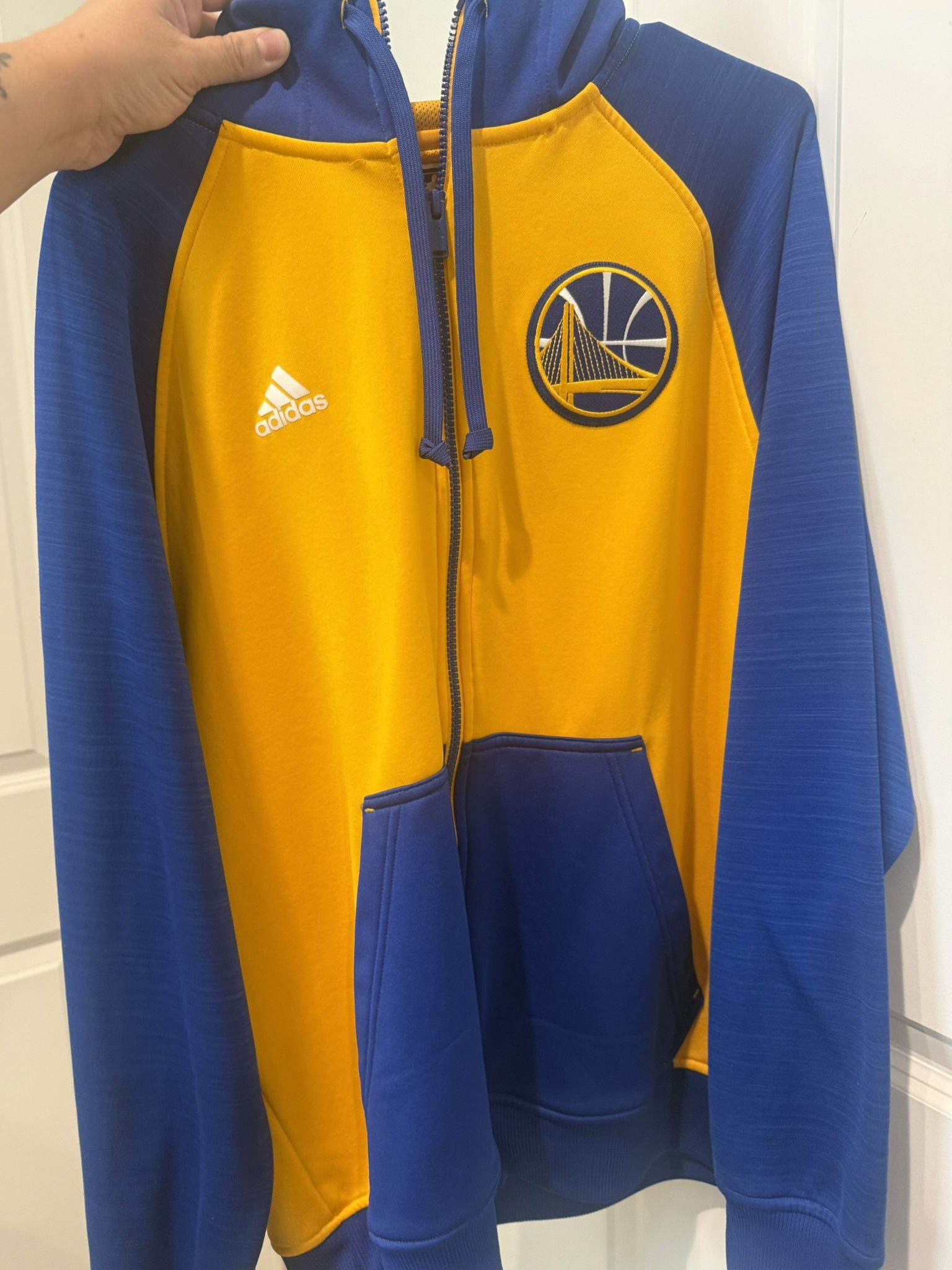 Warriors Zip Up Hoodie