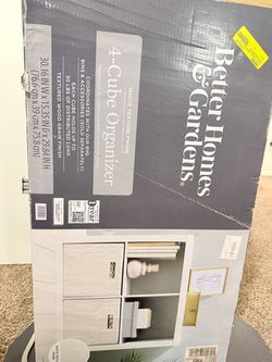 Better Homes & Gardens 4-Cube Organizer