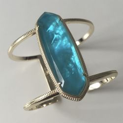 Kendra Scott Cuff Gold Bracelet 