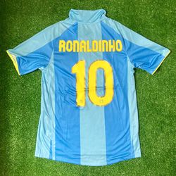 Barcelona Away Jersey 07/08 Ronaldinho