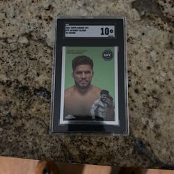 UFC Henry Cejudo Graded Card  