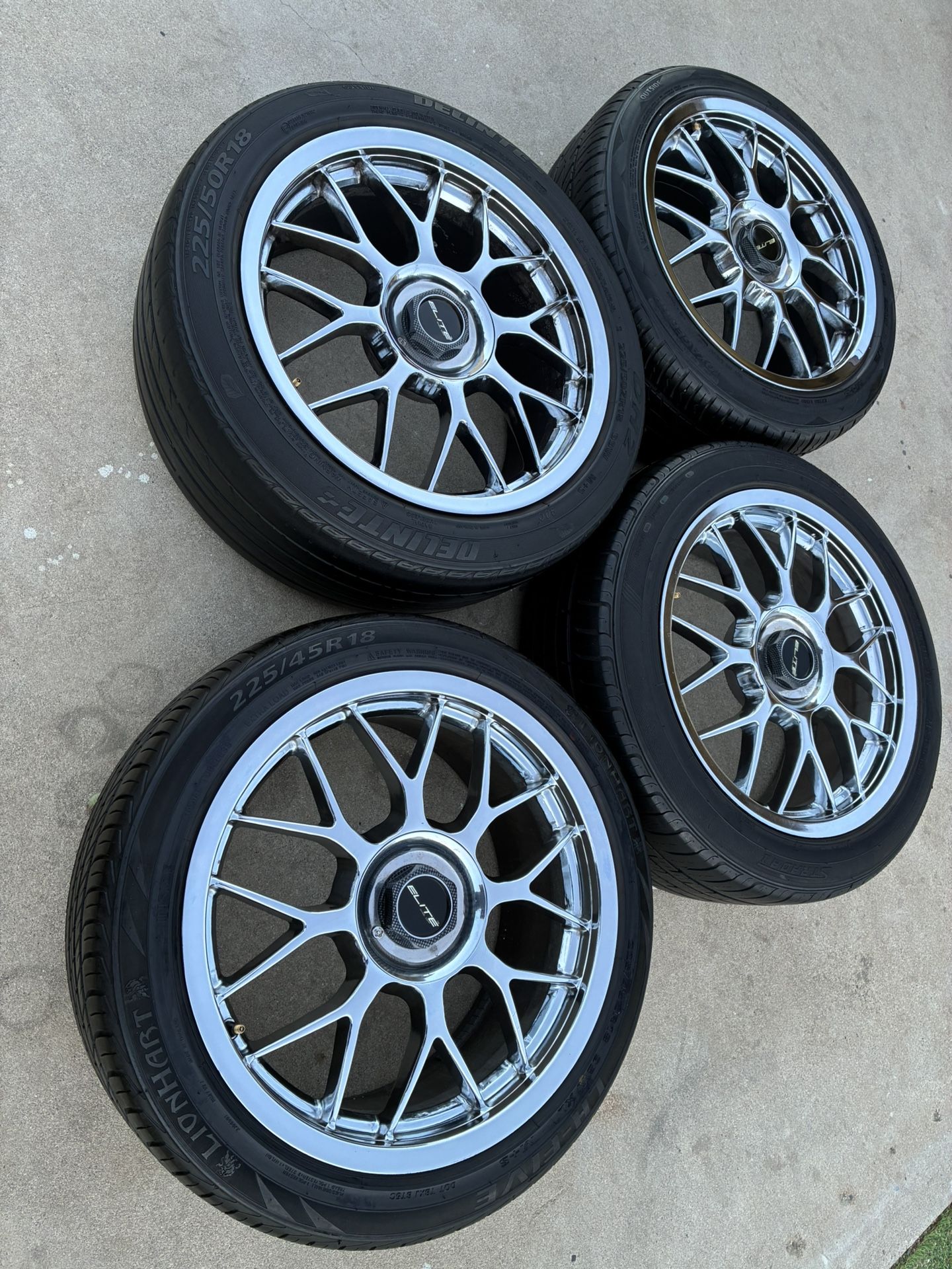 G53 Rims rims ELITE FORGED rines 5x114.3 wheels for Infiniti G35 G37 Q40 Accord ...