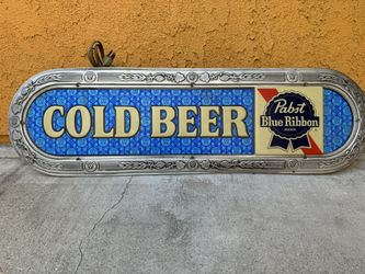 PBR ( Pabst Blue Ribbon) Sign
