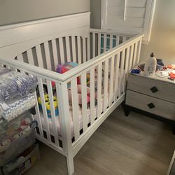 Baby Bed And Mattress