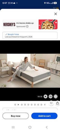Brand new bed box queen