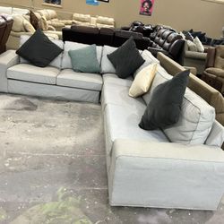 Gray Sectional 