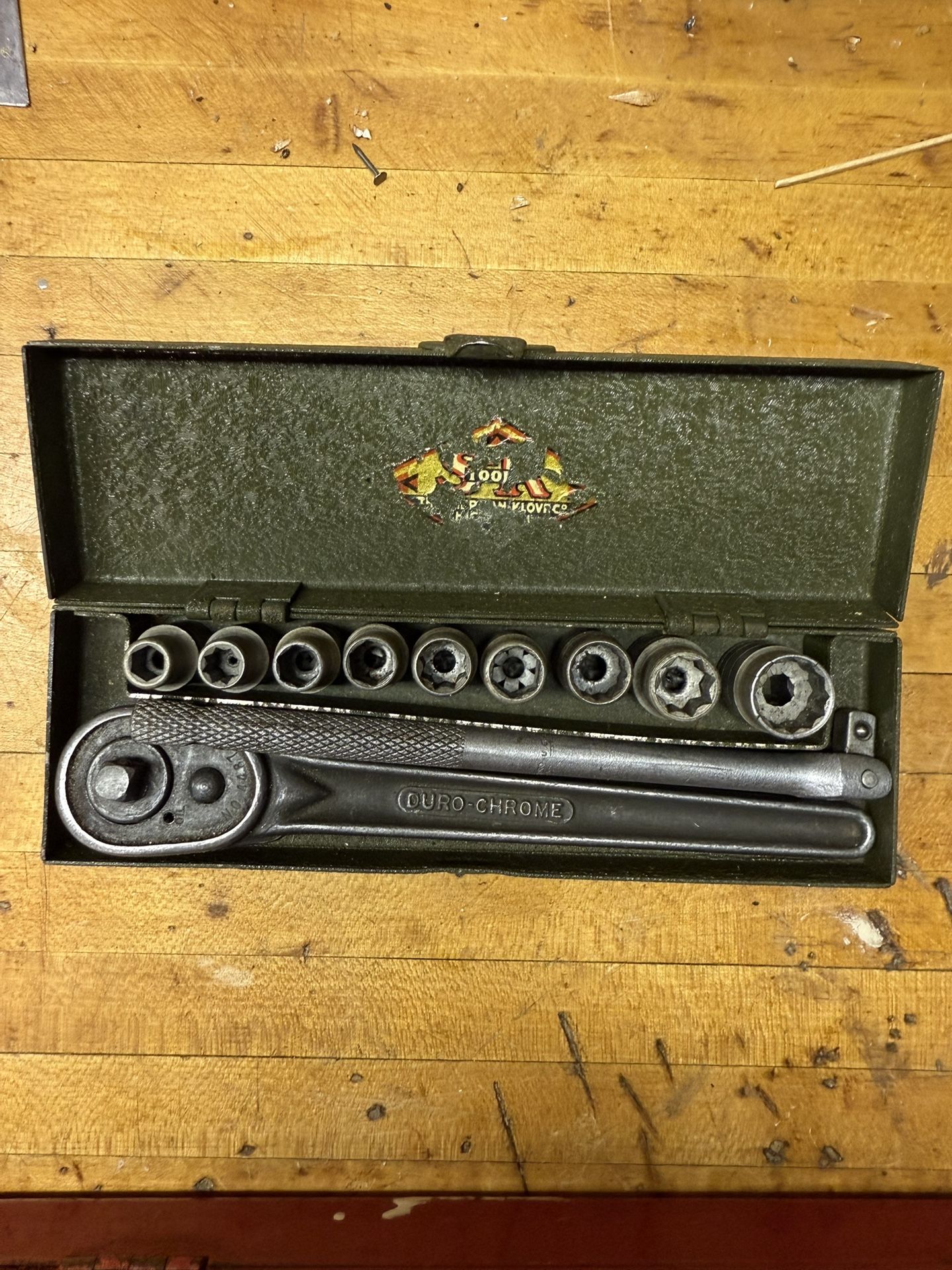 Duro Chrome Socket Set