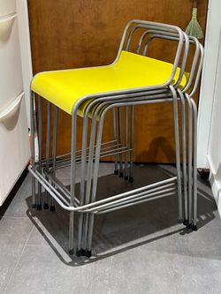 CB2 counter height bar stools x 4