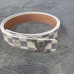 Louis Vuitton Initiales 30mm Damier Azur Belt 105cm