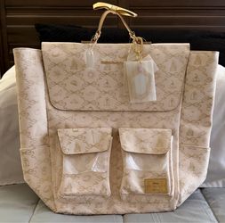 Bath & Body Works Disney Princess Backpack with 3 Charms New