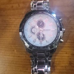 Curren Silver Watch 