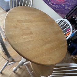 Table And 4 Chairs 