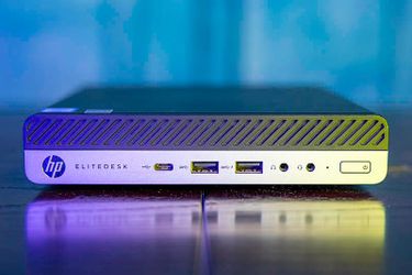 HP EliteDesk Mini PC Intel 3.3GHz 8GB RAM 120GB SSD WiFi & Bluetooth Wireless Windows 11 Professional