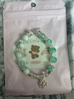 Green Charm Bracelet 