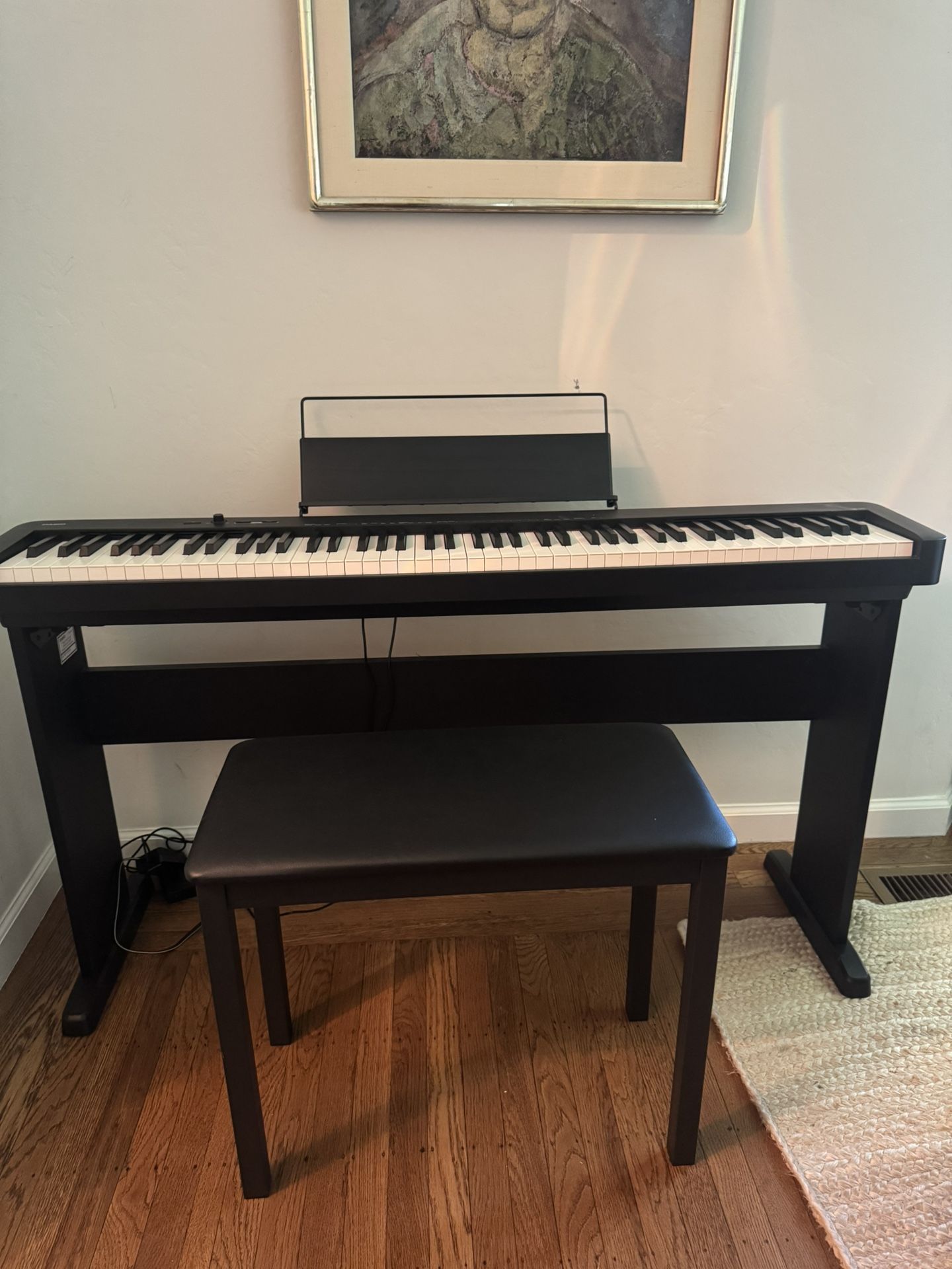 Casio CDPs90 Weighted Keys Keyboard And Stand