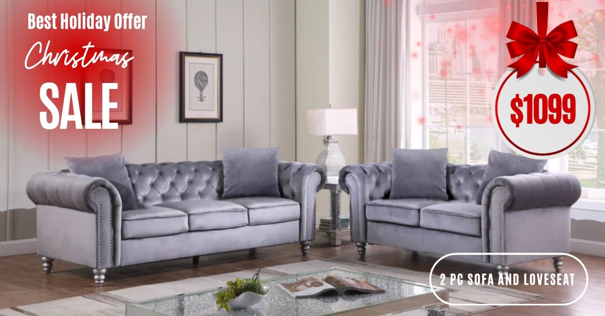 2 Pc Sofa And Loveseat