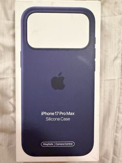 Apple iPhone 17 Pro Max Silicone Case