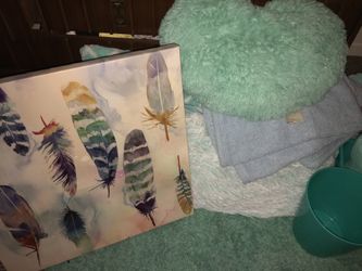 Teal bedroom set