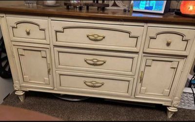 Vintage Collectible San Marino by Unagusta Dresser / Buffet / TV Stand