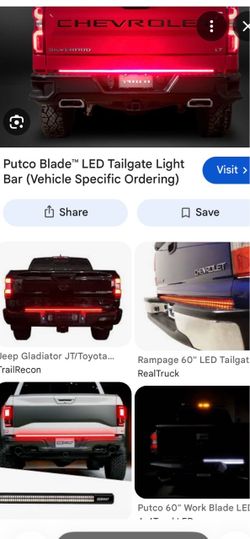 Plutco Rear blade light for truck